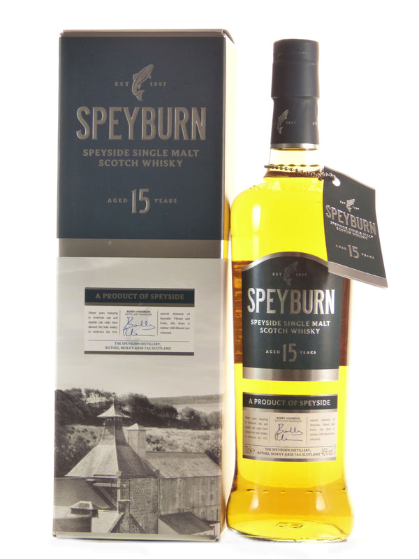 Speyburn 15 Years Speyside Single Malt Scotch Whiskey 0.7l, alc. 46% by volume