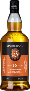 Springbank 10 vuotta 0,7l, alk. 46 % tilavuudesta