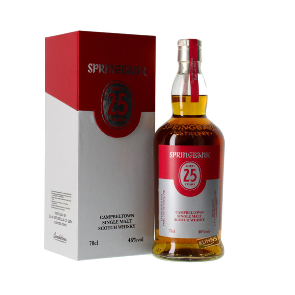 Springbank 25 vuotta 2022 0,7l, alk. 46 % tilavuudesta