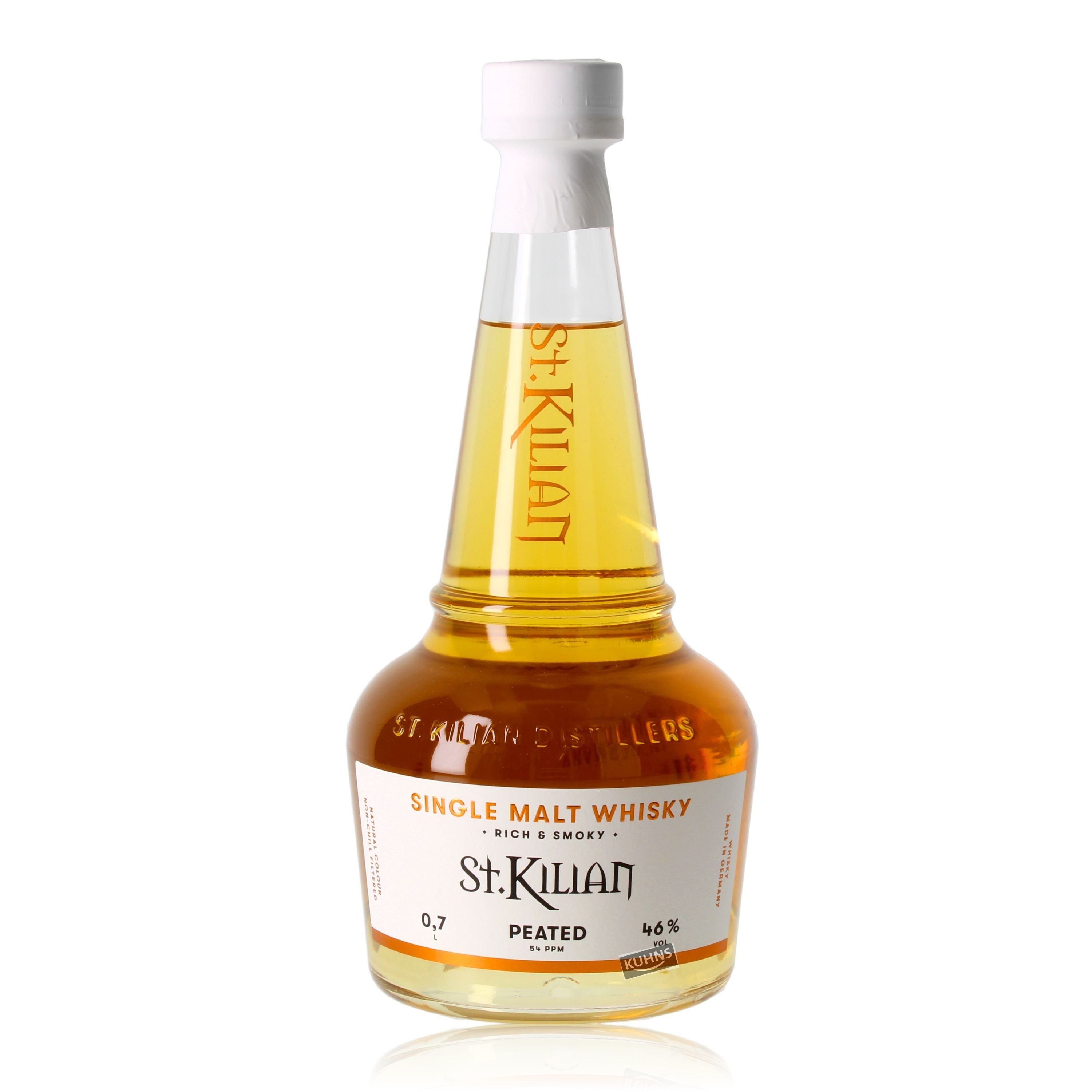 St. Kilian Peated - Rich &amp; Smoky Single Malt Whisky 0,7l, alk. 46 % tilavuudesta