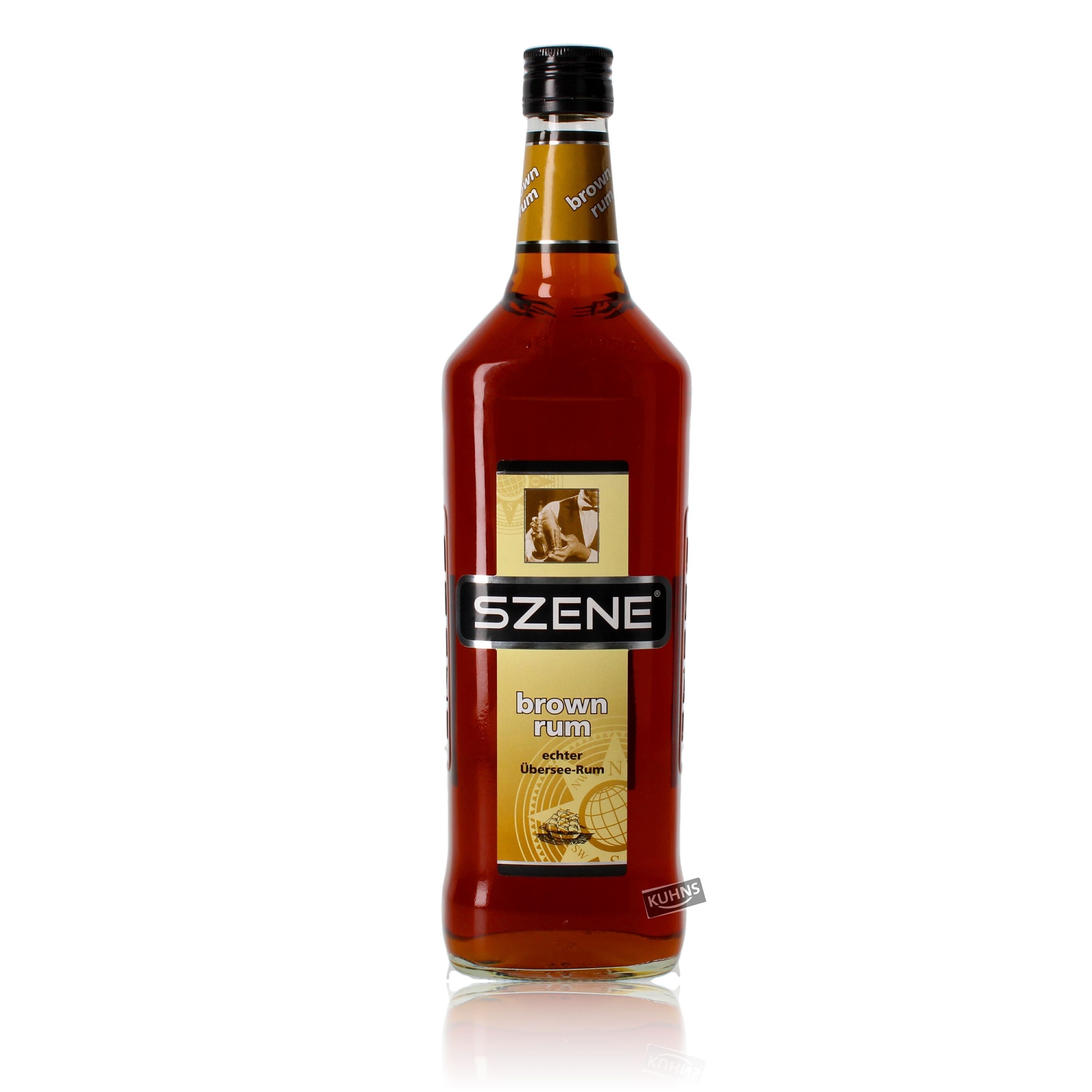 Szene Brown Rum 1,0l, alc. 37,5 Vol.-%, Rum Deutschland