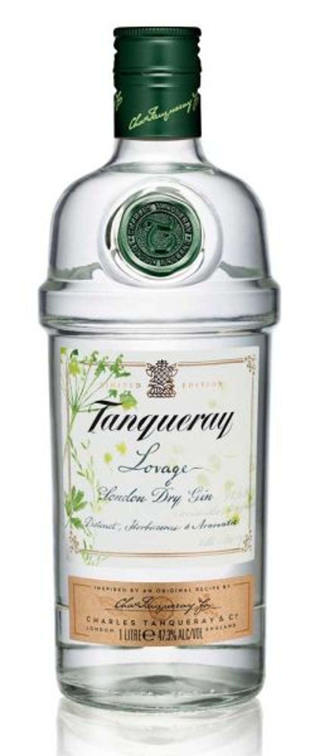 Tanqueray Lovage London Dry Gin 1,0l, alc. 47,3 Vol.-%, Gin England