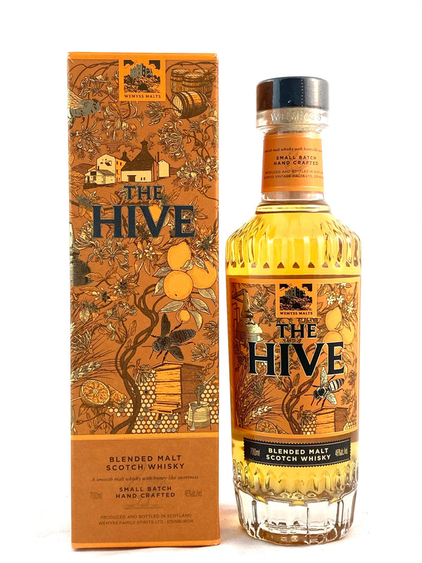 Hive Blended Malt Wemyss 0,7l, alk. 46 tilavuusprosenttia, sekoitettu skotlantilainen viski