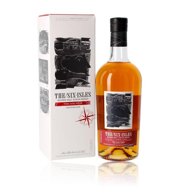 The Six Isles Port Cask Finish Blended Malt Scotch Whiskey 0.7l, alc. 48% by volume