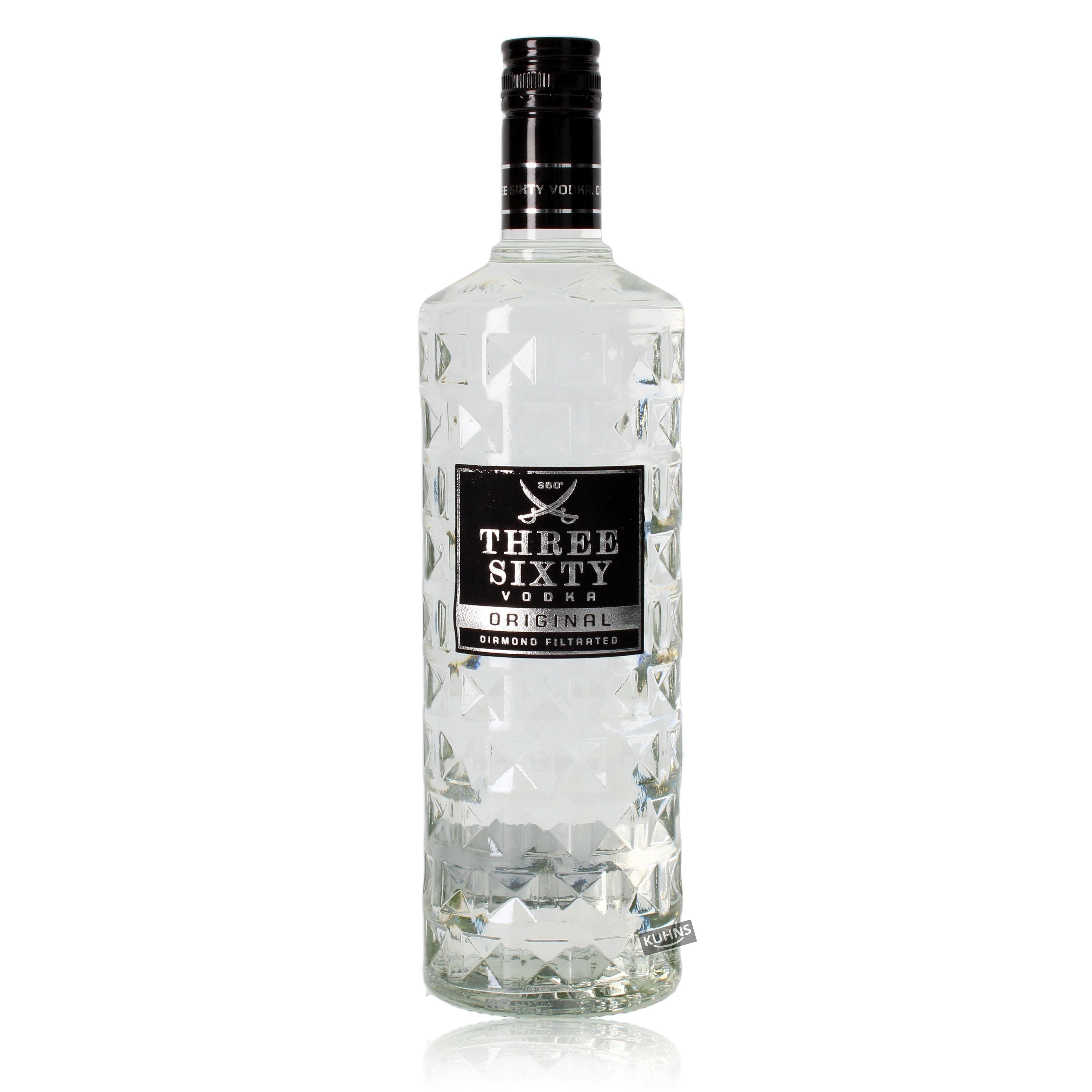 Three Sixty Vodka 1,0l, alc. 37,5 Vol.-%, Wodka Deutschland