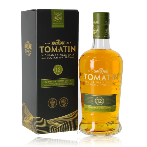 Tomatin 12 years 0.7l, alc. 43 Vol.-%