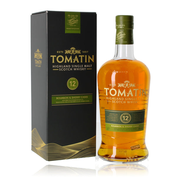 Tomatin 12 Jahre 1,0l, alc. 43 Vol.-%