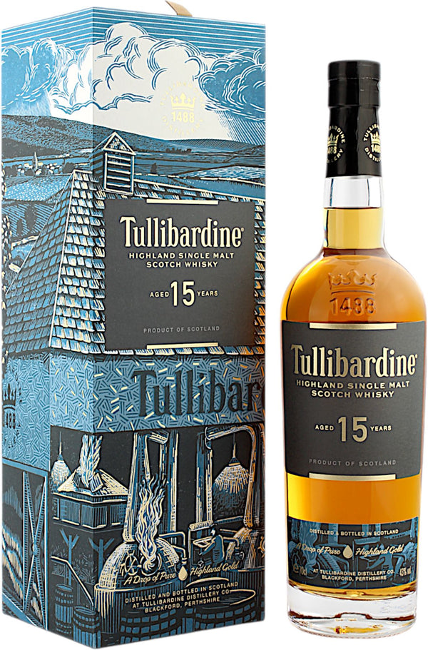 Tullibardine 15 Jahre 0,7l, alc. 43 Vol.-%