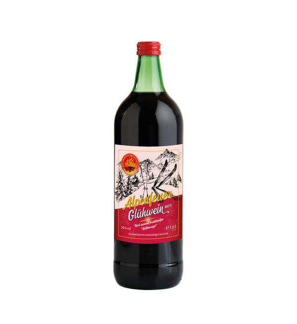 Alkuperäinen Prinz Schihütten Glögi Red 1,0l, alk. 10 % tilavuudesta