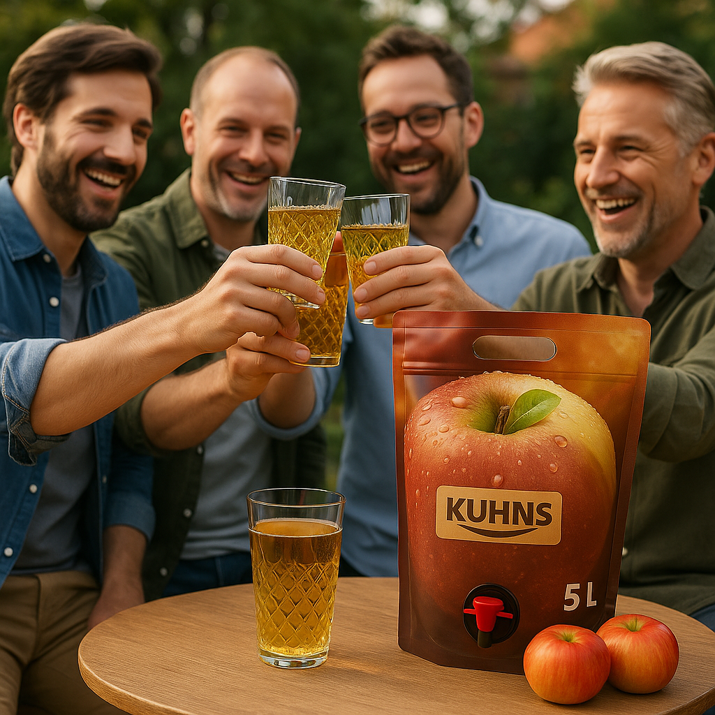 Kuhns Apfelwein Bag in Box 2x5,0l, alc. 6,0 Vol.-%