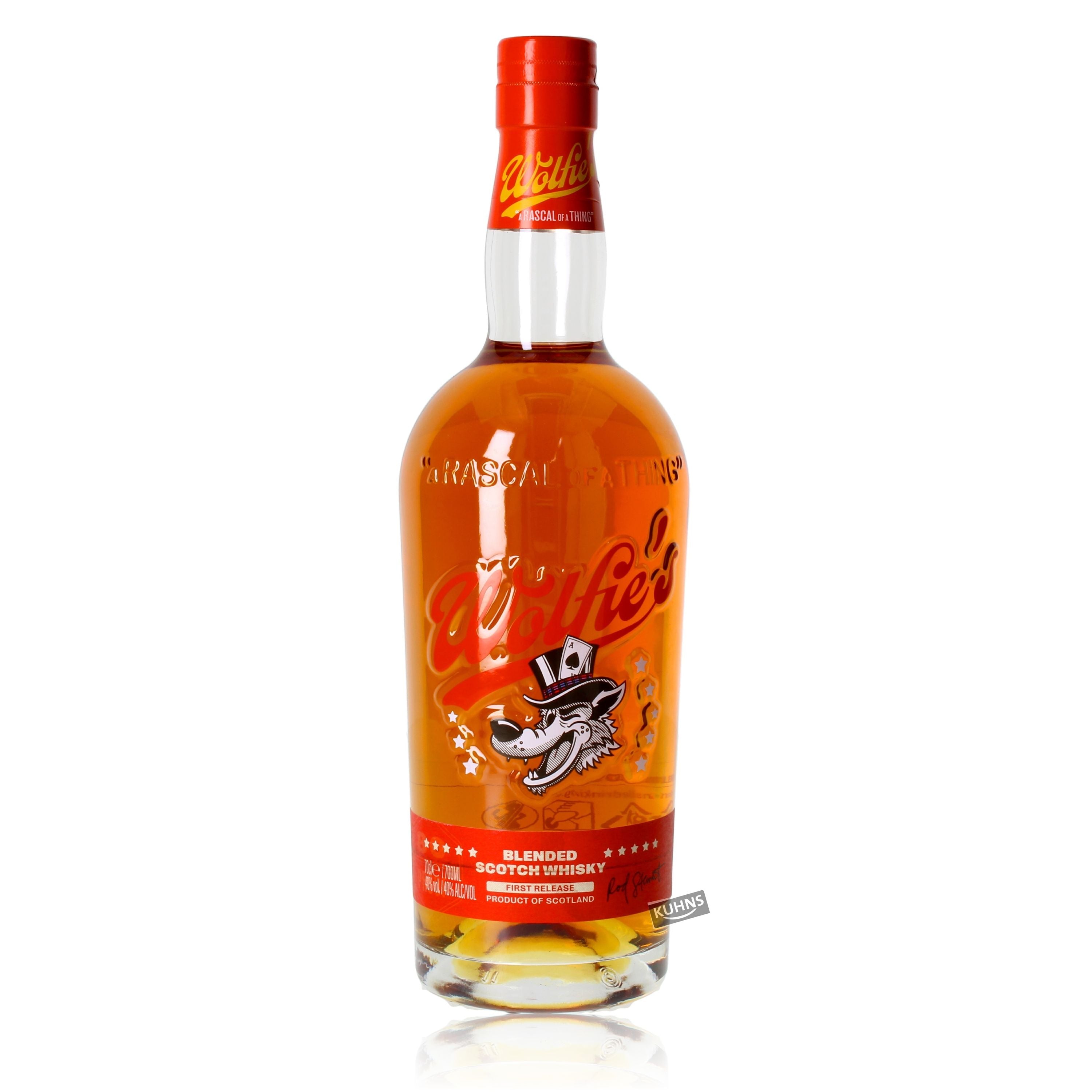 Wolfie's Blended Whisky 0,7l, alc. 40 Vol.-%