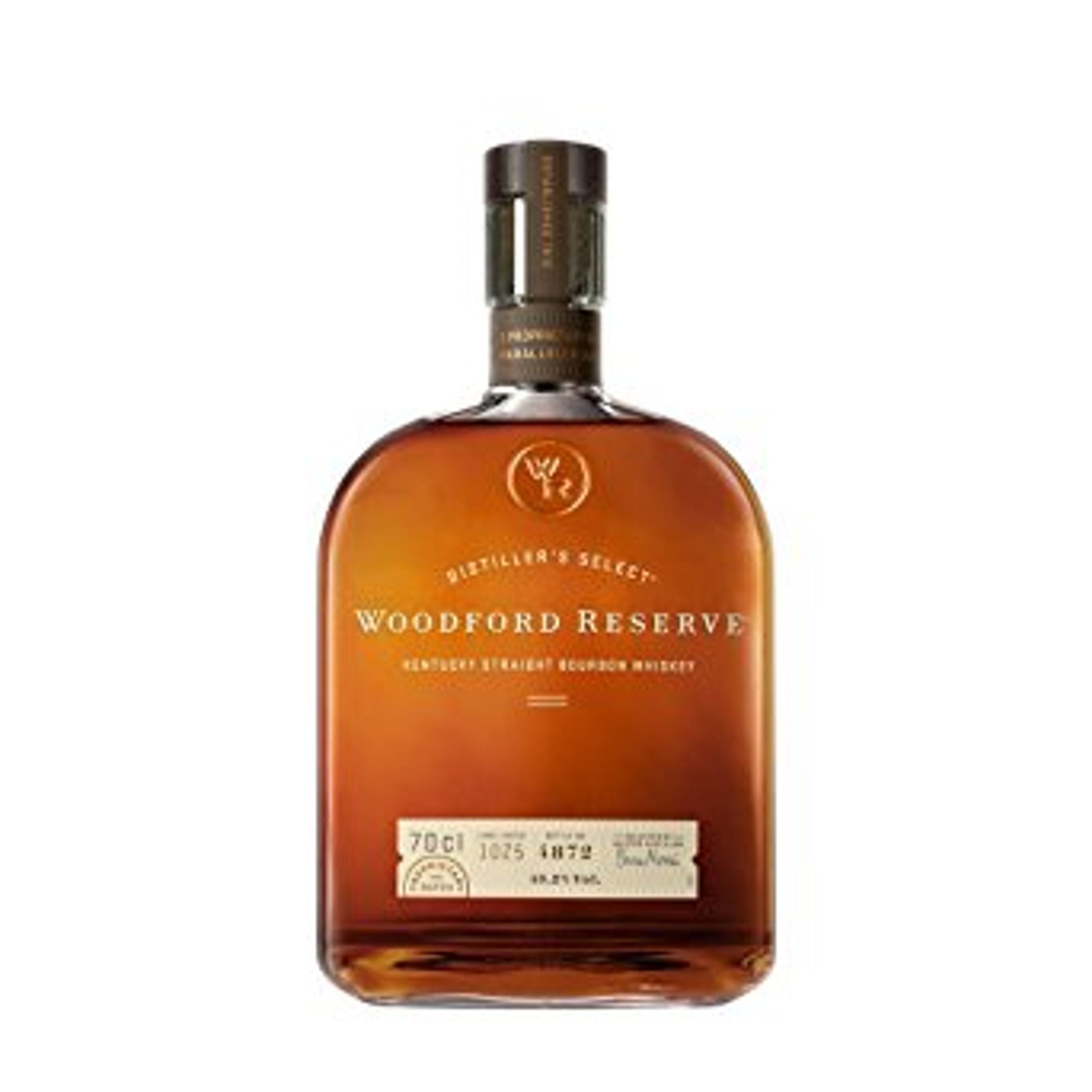 Woodford Reserve Kentucky Straight Bourbon Whisky 0,7l, alk. 43,2 tilavuusprosenttia.