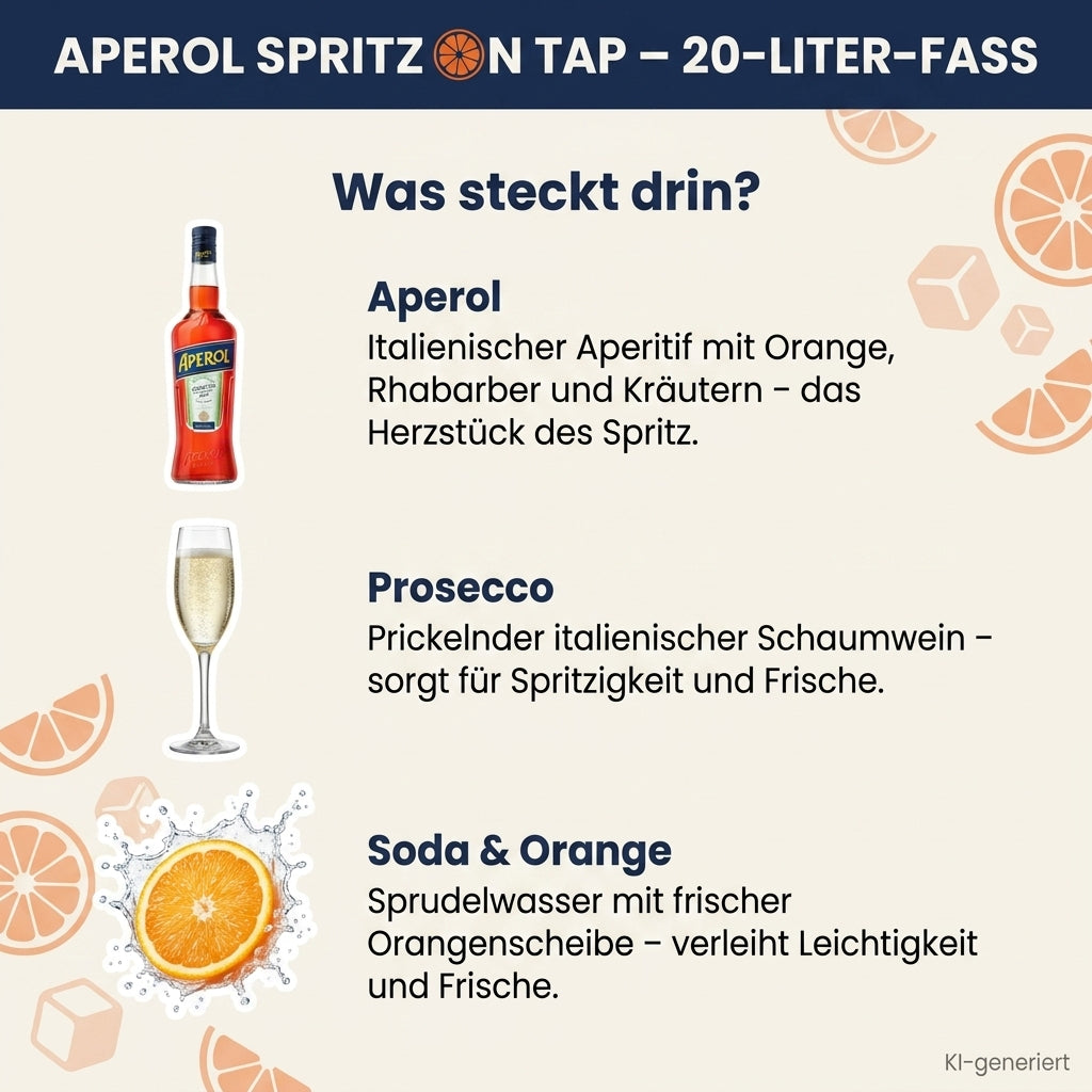 aperol spritz keg 20l ingredients 2000