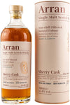 Arran Sherry Cask 0,7l, alk. 55,8 tilavuusprosenttia.