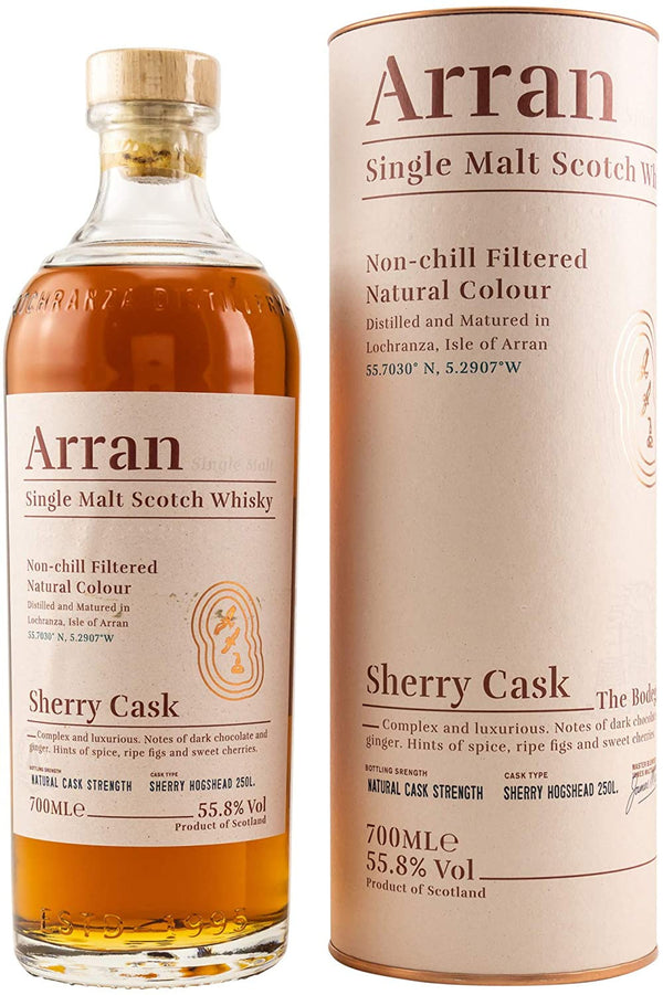 Arran Sherry Cask 0.7l, alc. 55.8% vol.