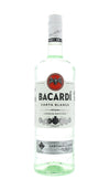 Bacardi Carta Blanca Rommi 1,0l, alk. 37,5 tilavuusprosenttia.