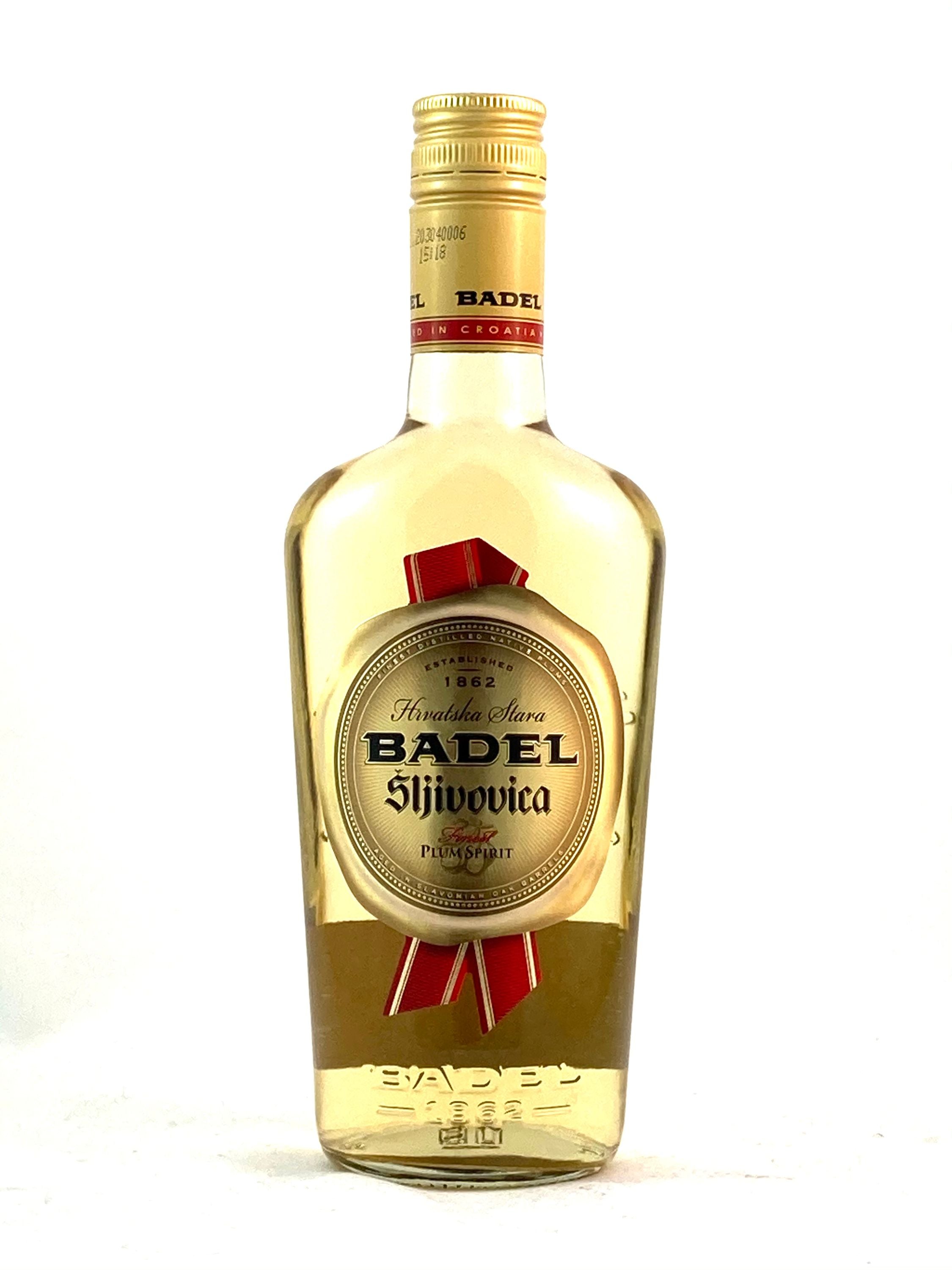 Badel Slivovitz 0.5l, alc. 40% by volume plum brandy Croatia