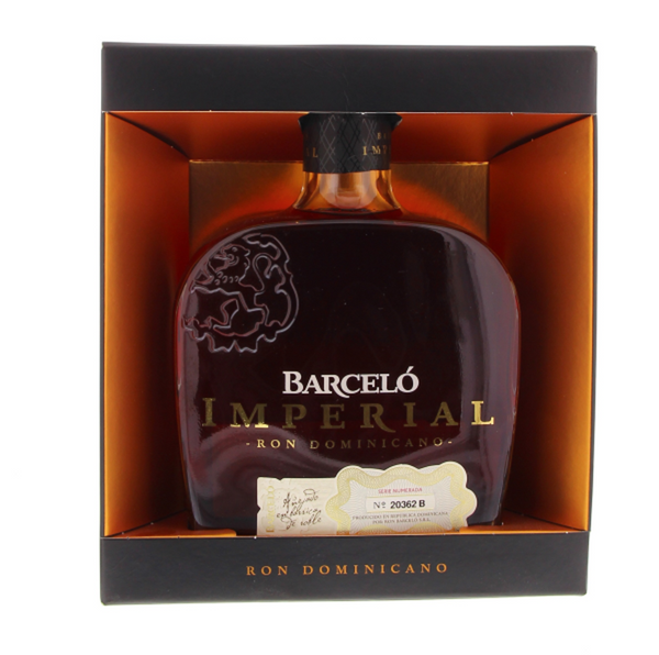 Barceló Imperial 0,7l, alk. 38 tilavuusprosenttia, rommi Dominikaaninen tasavalta