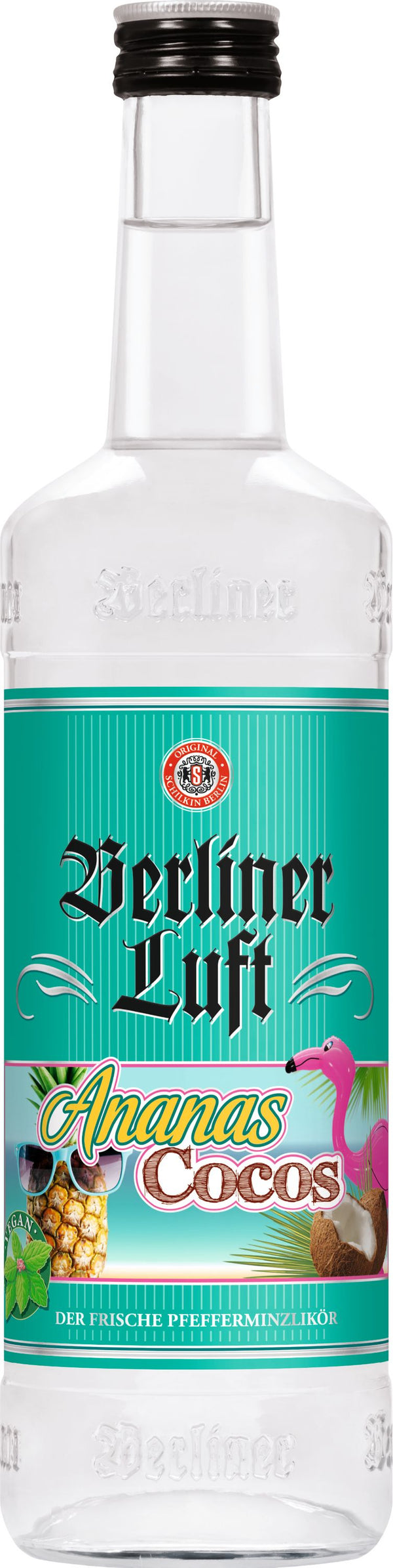 Berliner Luft pineapple coconut peppermint liqueur, 0.7l, alc. 18% vol.