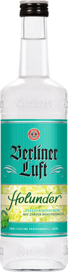 Berliner Luft Holunder Pfefferminzlikör, 0,7l, alc. 18 Vol.-%