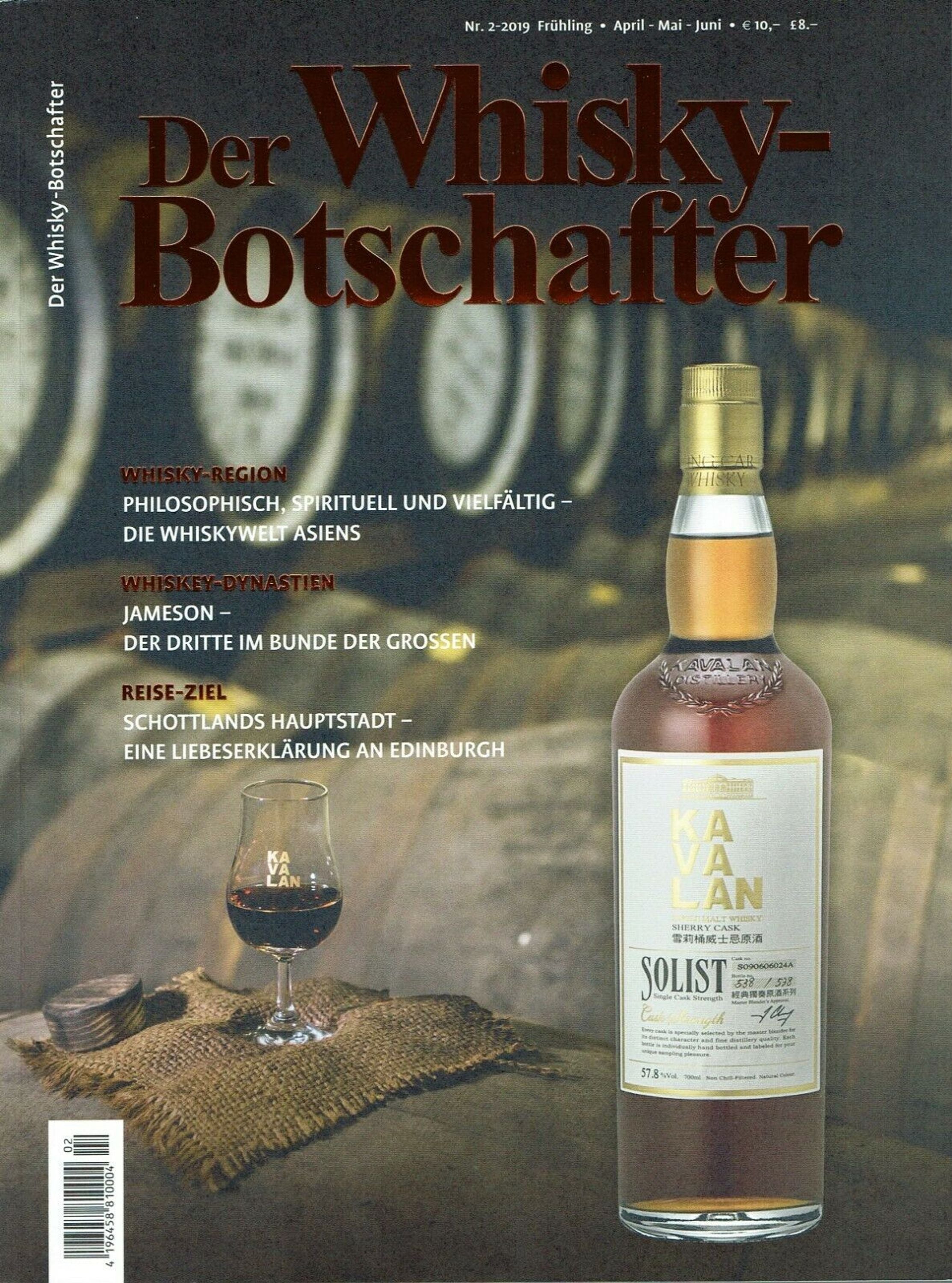 Der Whisky Botschafter 10er Ausgabe