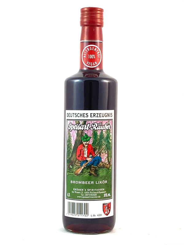 Spessart robber blackberry liqueur 0.7l, alc. 30% by volume