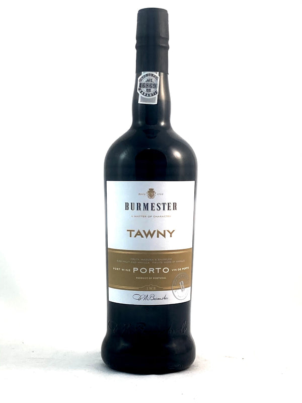 Burmester Tawny Porto 0,75l, alk. 19,5 tilavuusprosenttia.