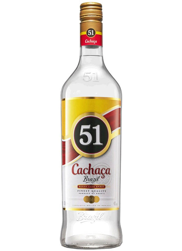 Cachaca 51 0,7l, alc. 40 Vol.-%, Cachaca Brasilien