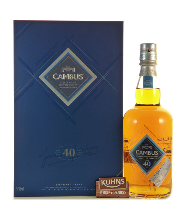 Cambus 40 years Single Grain 0.7l, alc. 52.7 Vol.-%