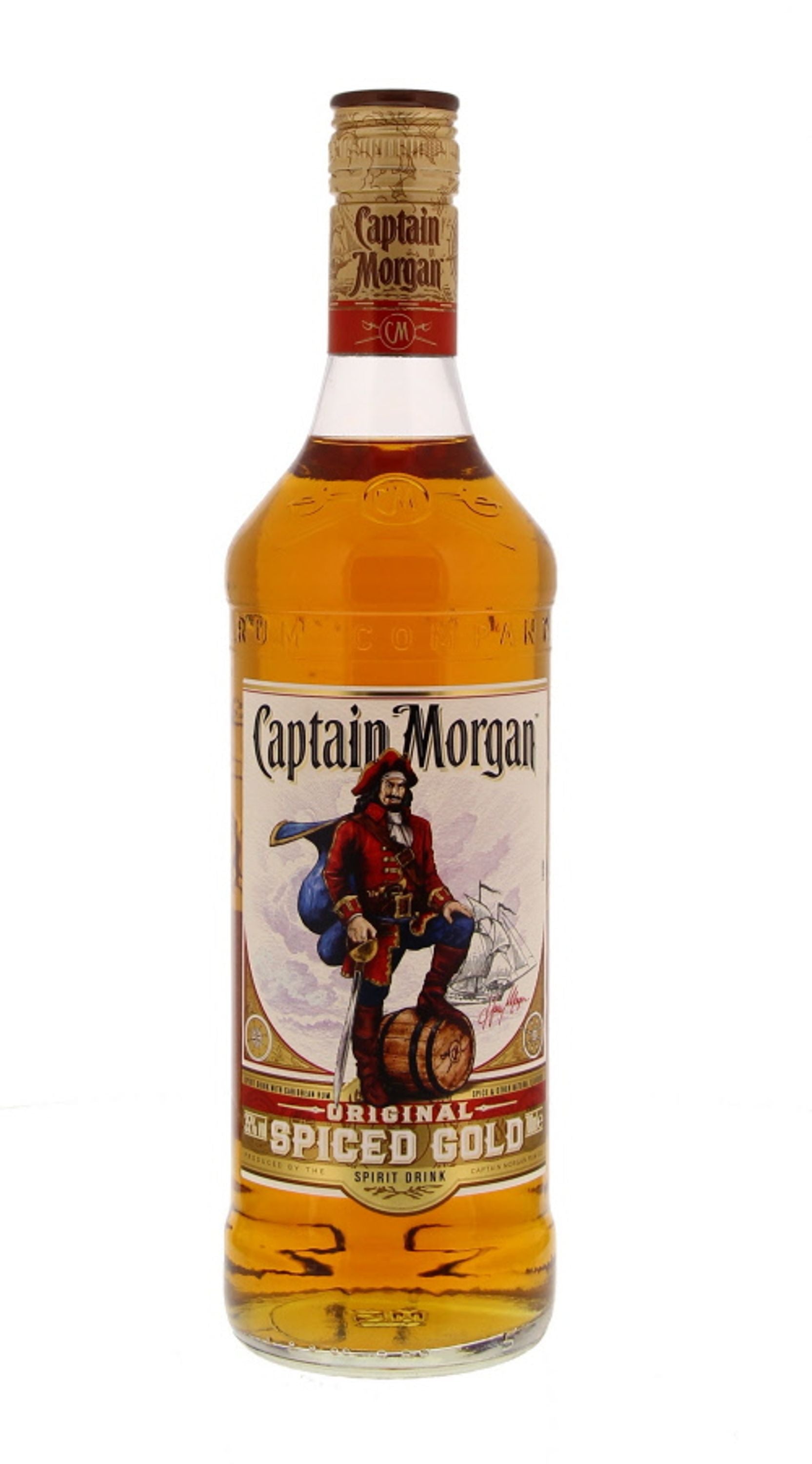 Captain Morgan Original Spiced Gold 0,7l, alc. 35 Vol.-%