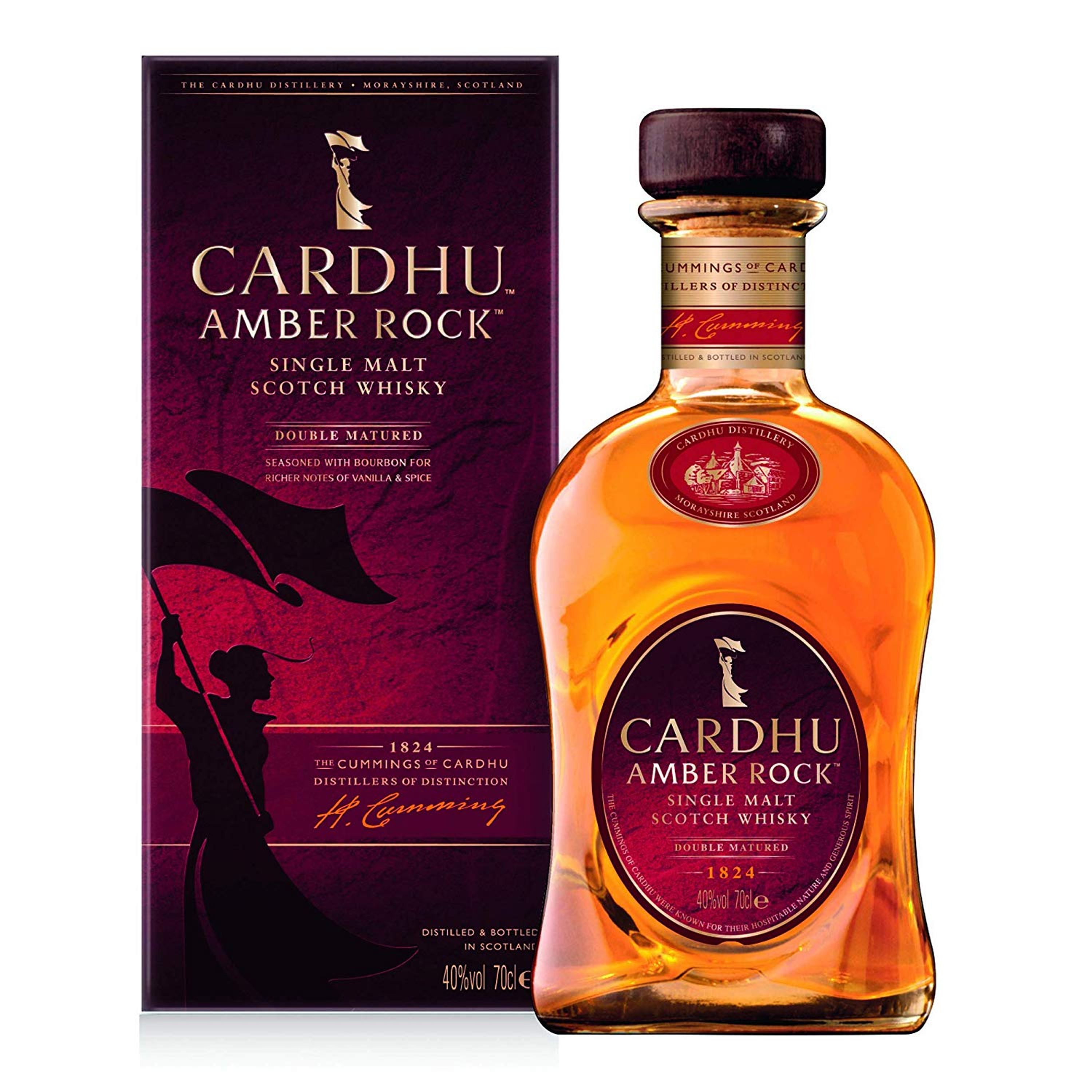 Cardhu Amber Rock Speyside Single Malt Scotch Whiskey 0.7l, alc. 40% by volume