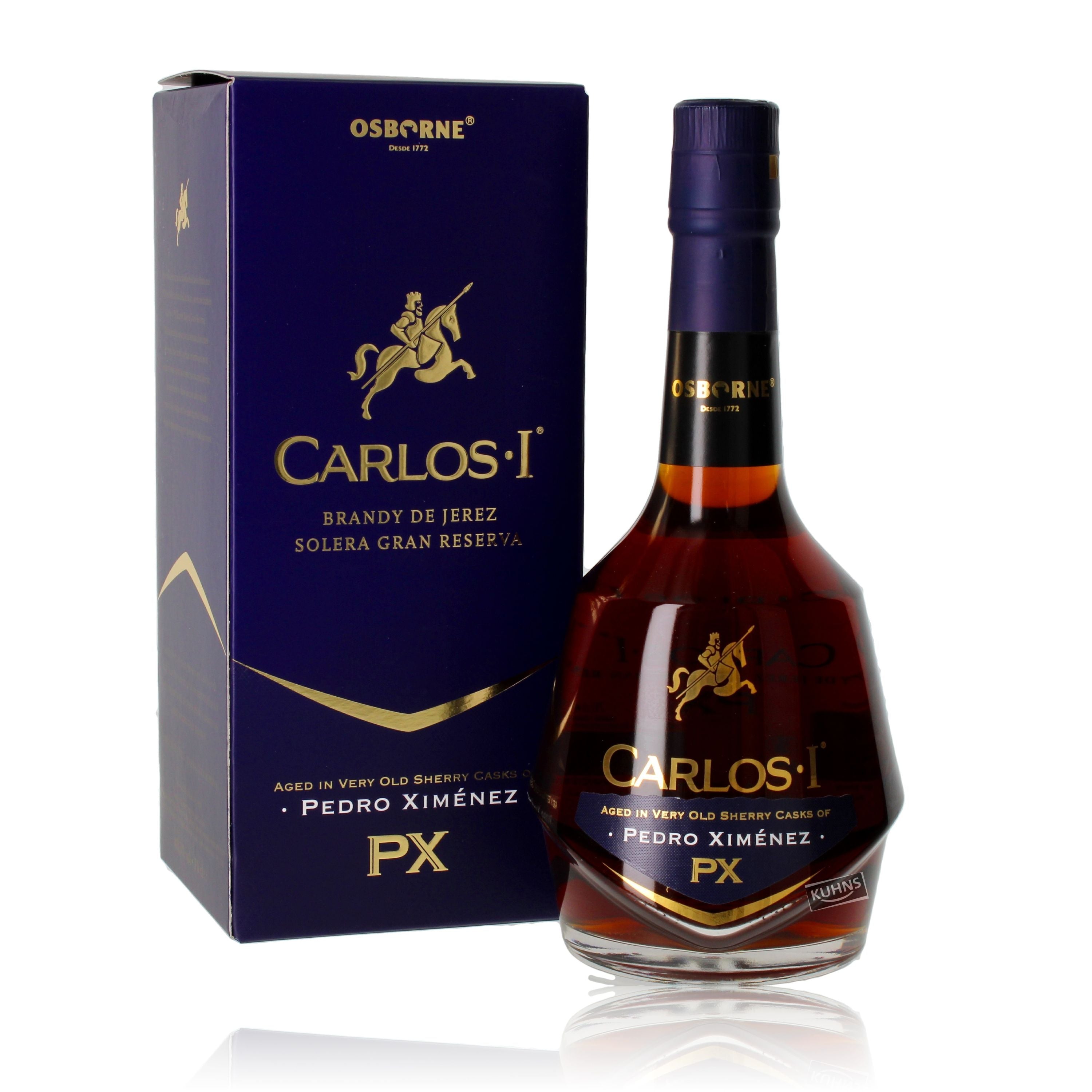 Carlos I Brandy Primero PX Casks 0.7l alc. 40.3 vol.%