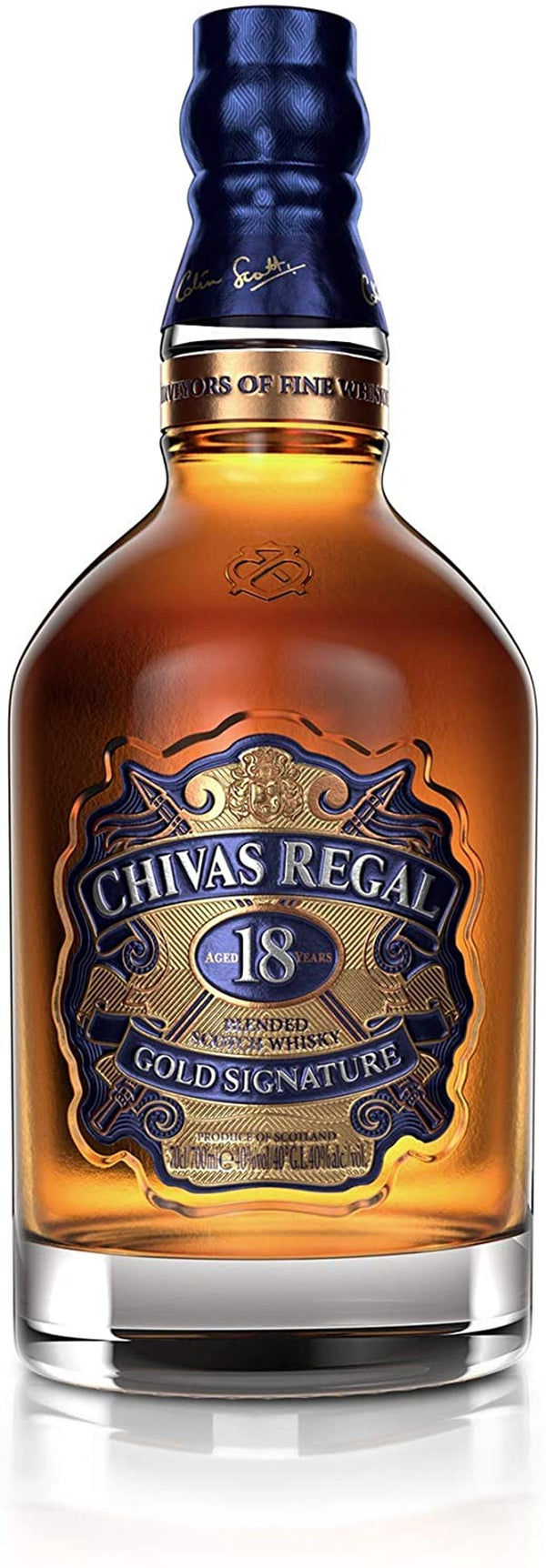 Chivas Regal 18 vuotta 0,7l, alk. 40 % tilavuudesta