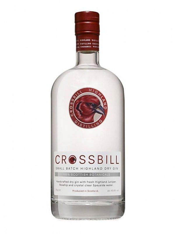 Crossbill Small Batch Scottish Dry Gin 0.7l, alc. 43.8% vol.