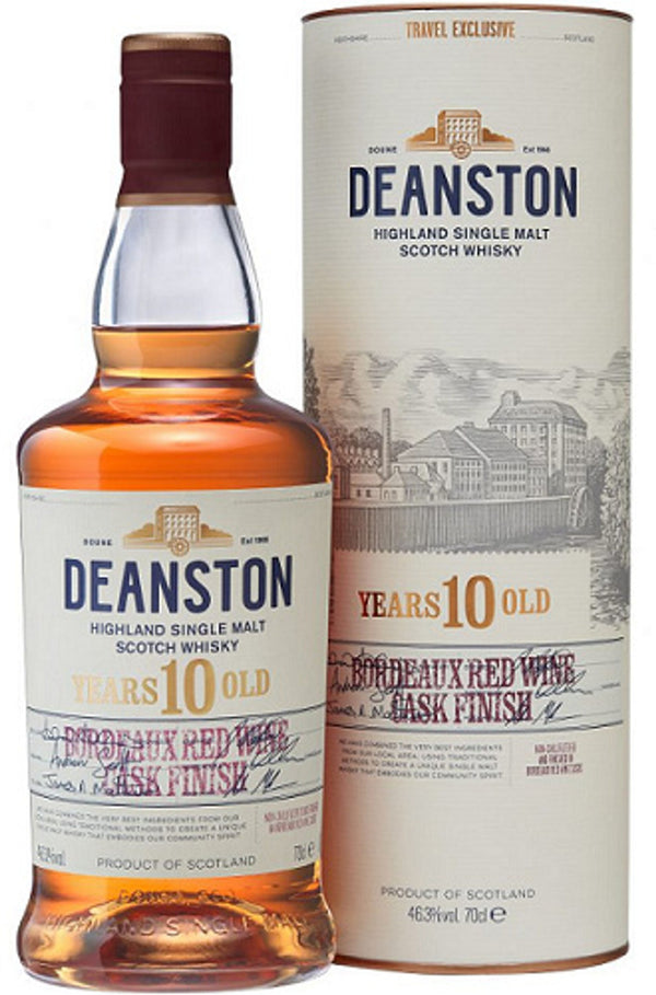 Deanston 10 Jahre Bordeaux Red Wine Cask 0,7l alc. 46,3 Vol.-%