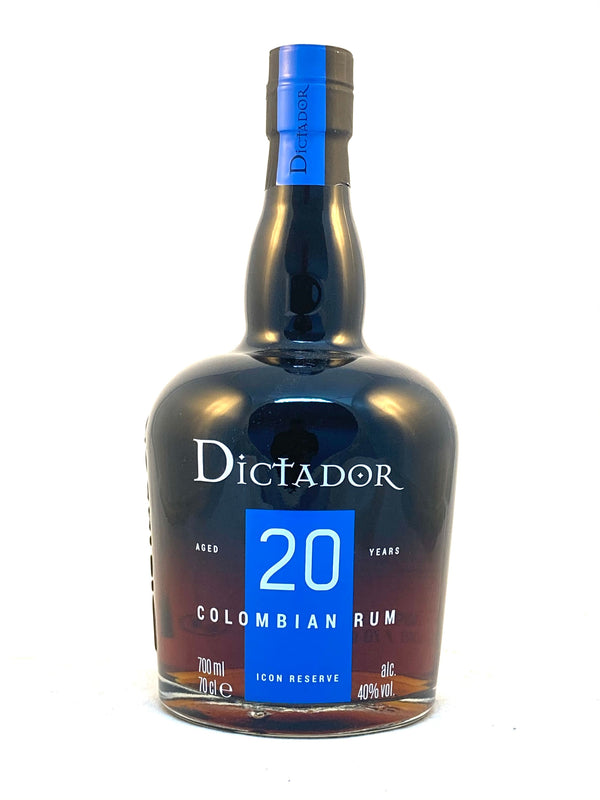 Dictador 20 Jahre 0,7l, alc. 40 Vol.-%, Rum Kolumbien