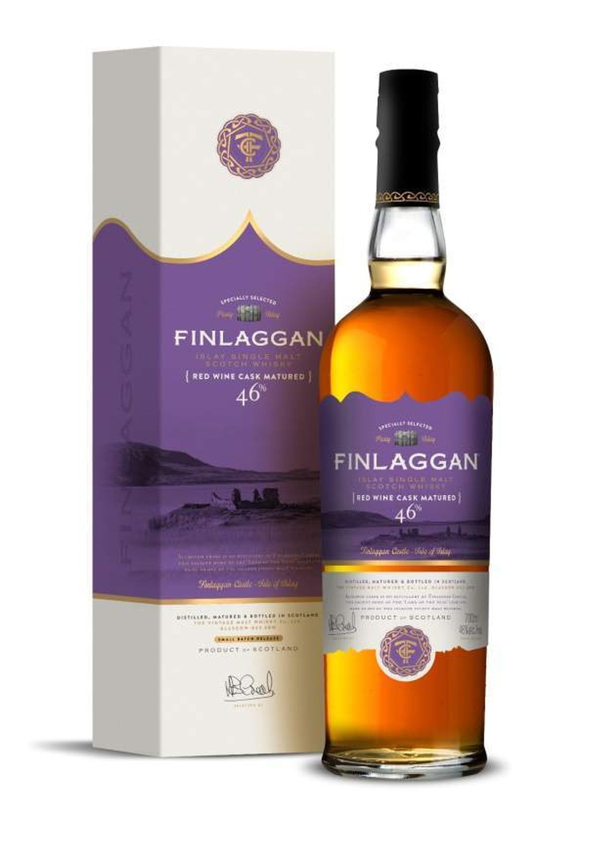 Finlaggan Red Wine Cask Islay Single Malt Scotch Whisky 0,7l, alc. 46 Vol.-%