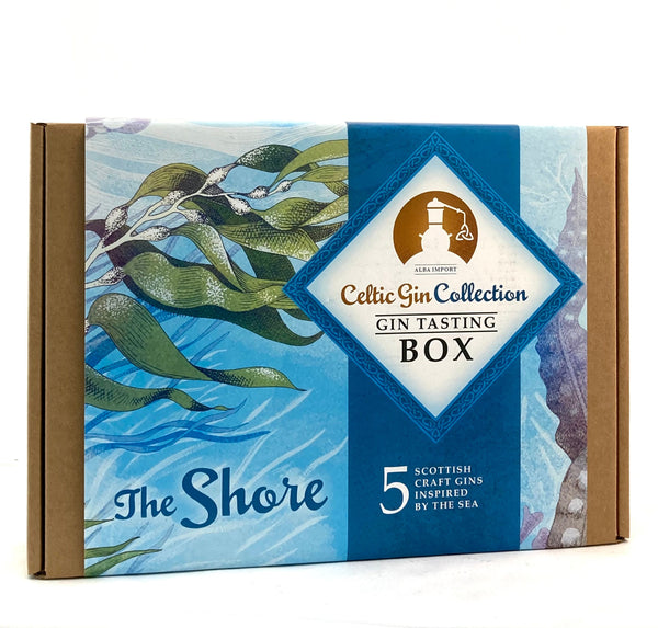 Celtic Gin Collection Tasting Box "The Shore" 5x0,04l 