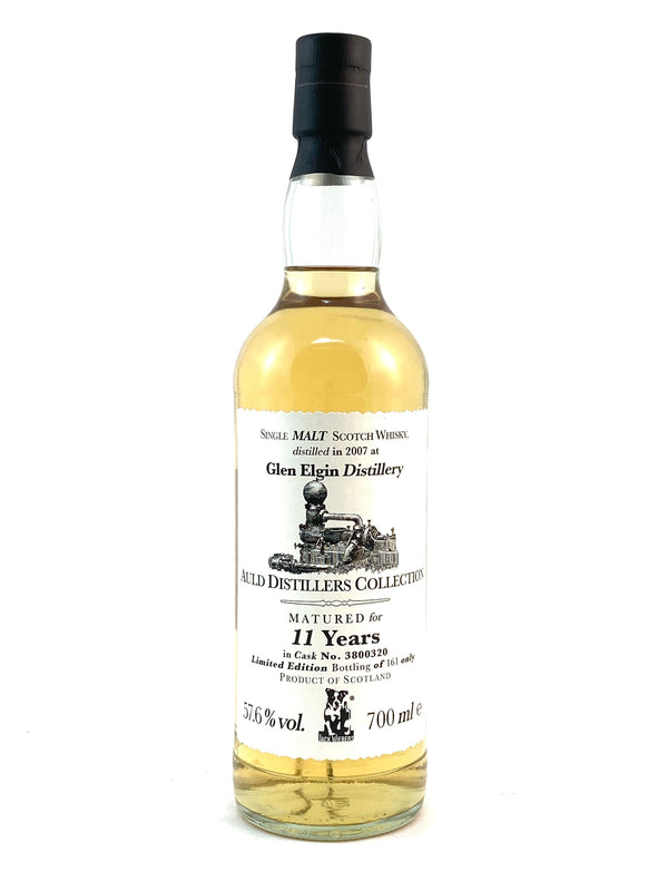 Glen Elgin 11 Years Auld Distillers Jack Wiebers Single Malt Scotch Whisky 0,7l, alk. 57,6 tilavuusprosenttia.