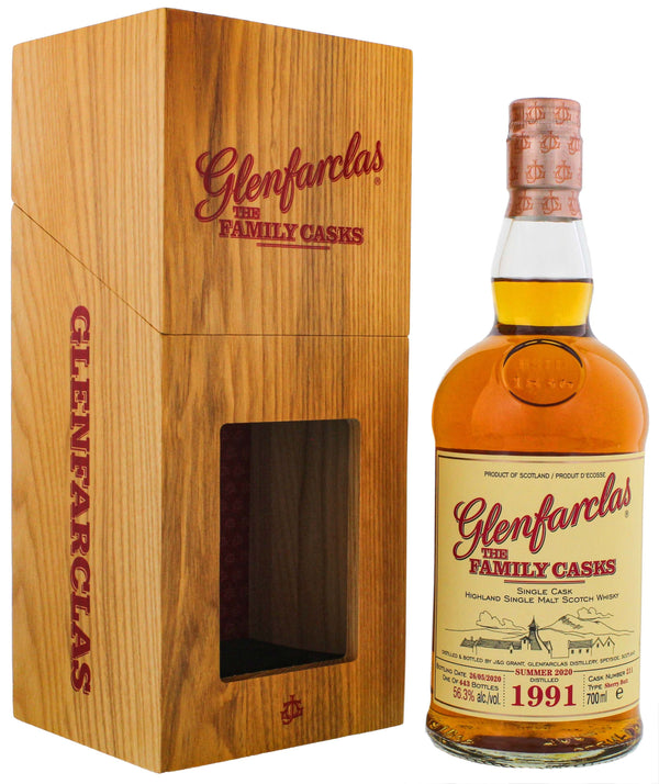 Glenfarclas Single Cask 1991 0.7l, alc. 56.3 vol.%