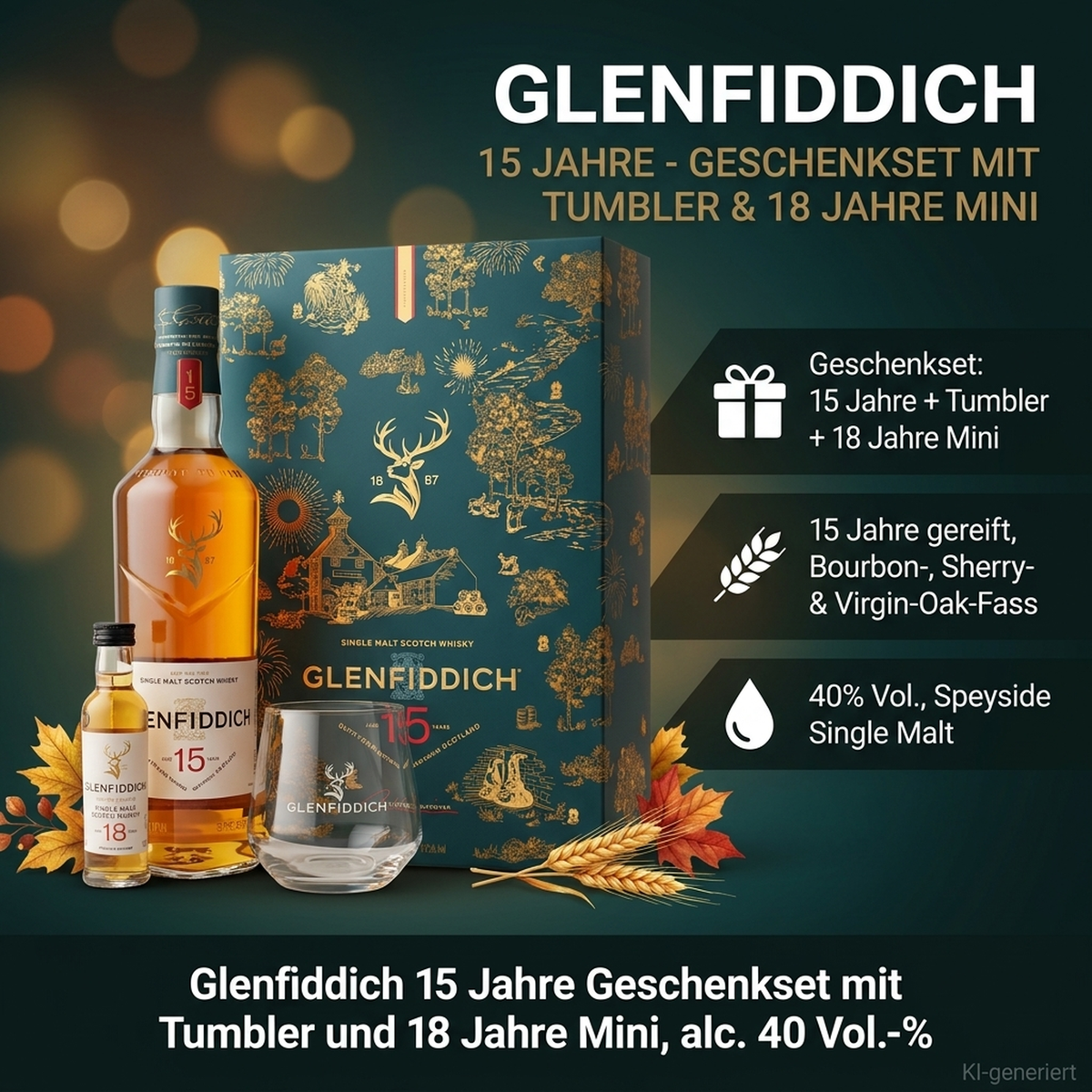 glenfiddich15 geschenkset amazon 2000