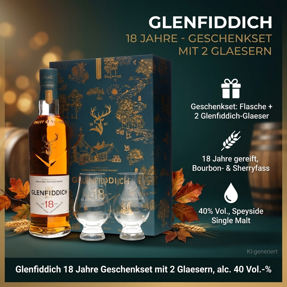 glenfiddich18 geschenkset amazon 2000
