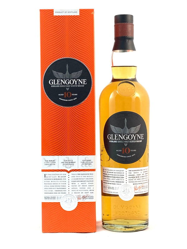 Glengoyne 10 Years Highland Single Malt Scotch Whisky 0,7l, alk. 40 % tilavuudesta