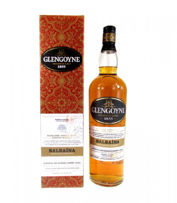 Glengoyne Balbaina Highland Single Malt Scotch Whiskey 1.0l, alc. 43% by volume