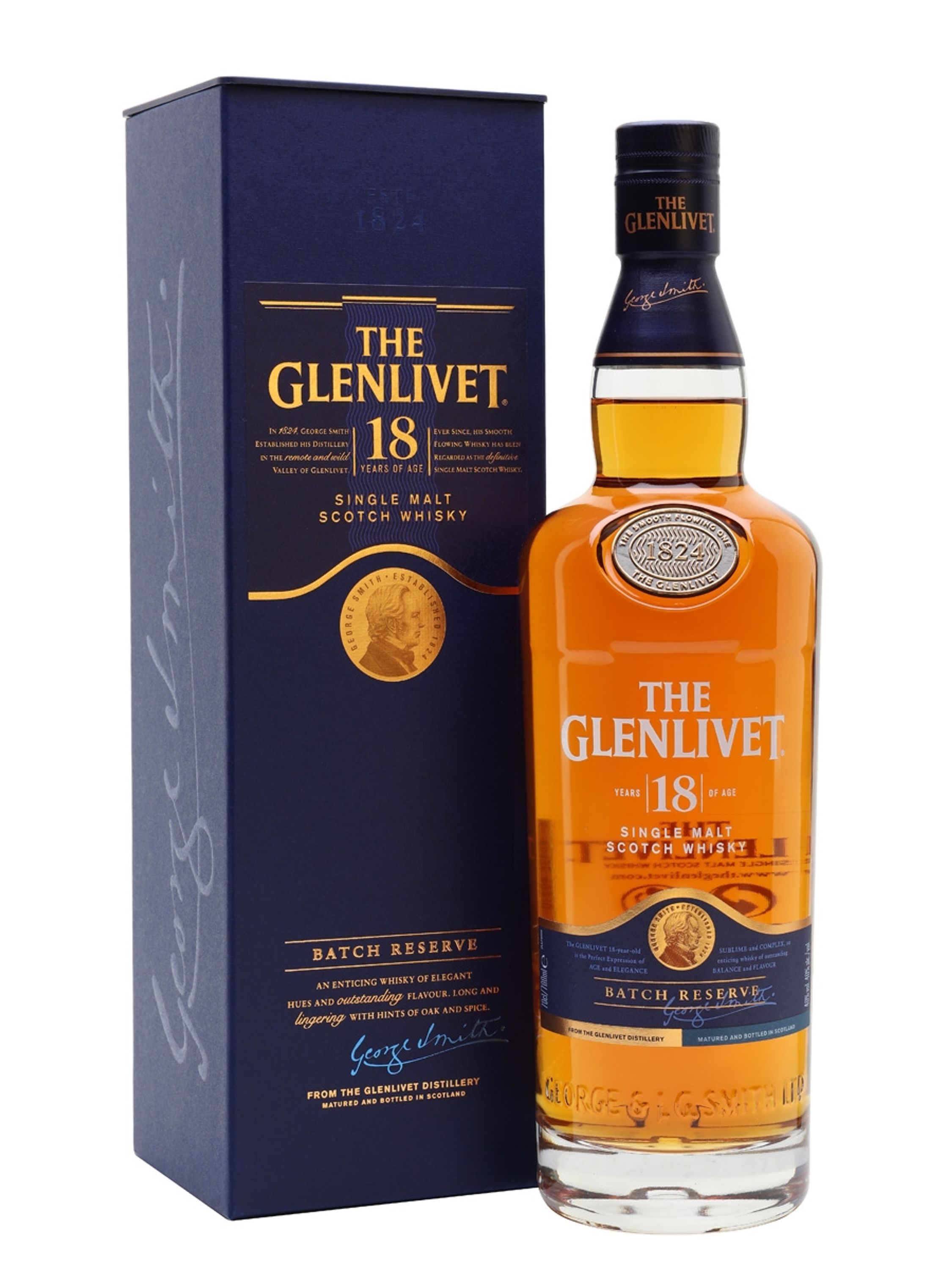 Glenlivet 18 Jahre Batch Reserve 0,7l, alc. 40 Vol.-%