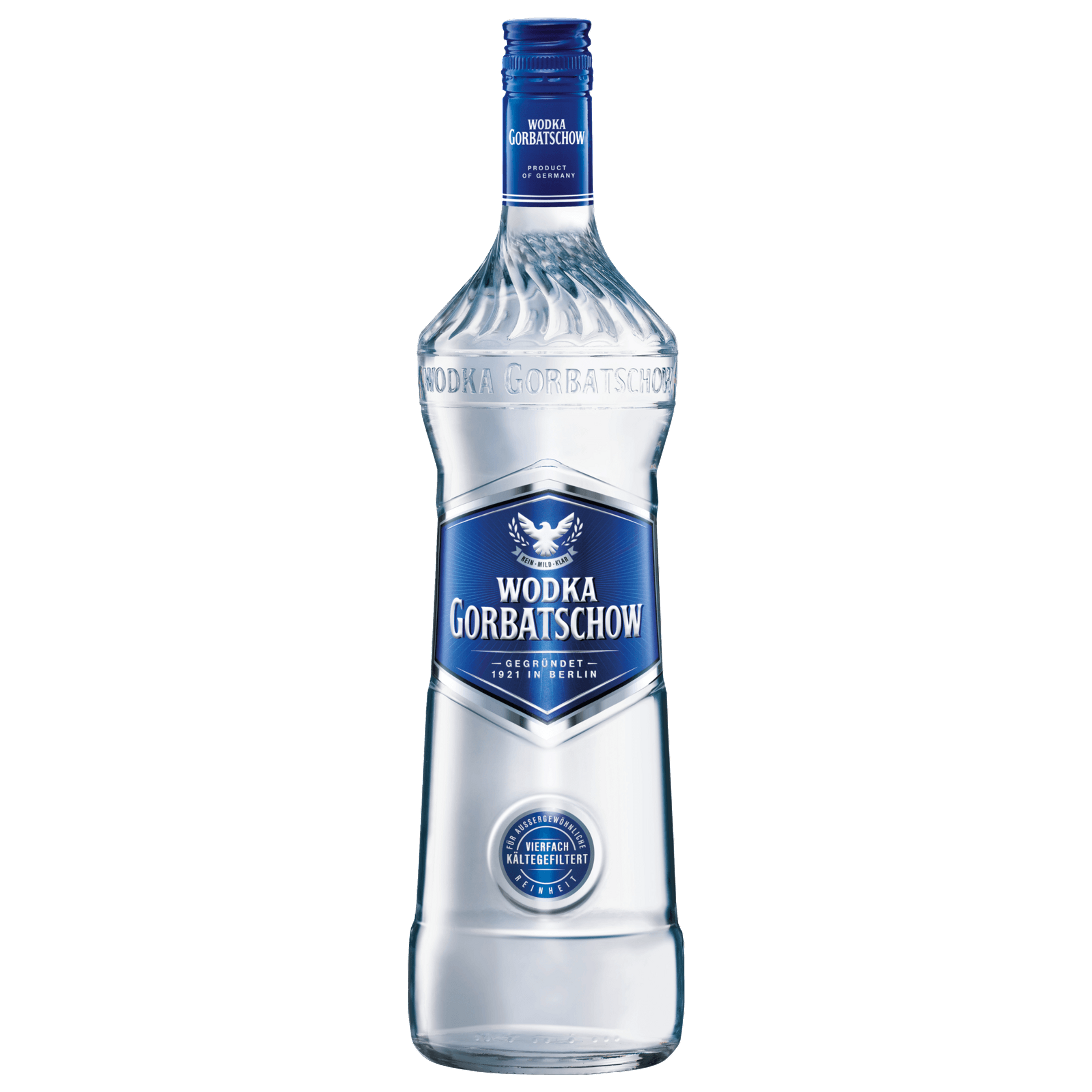 Wodka Gorbatschow 1,0l, alc. 37,5 Vol.-%, Wodka Deutschland