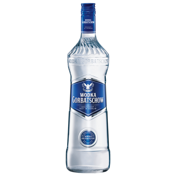 Vodka Gorbatšov 1,0l, alk. 37,5 tilavuusprosenttia, vodka Saksa