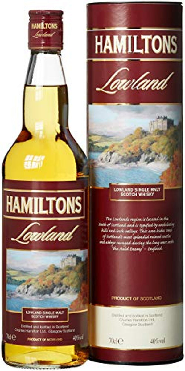 Hamiltons Lowland Single Malt Scotch Whisky 0,7l, alc. 40 Vol.-%