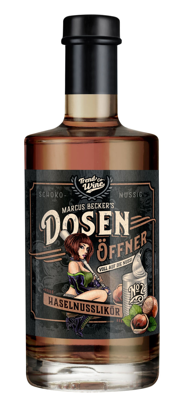 Dosenöffner Haselnuss-Likör 0,35l, alc. 20 Vol.-%