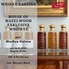 May 23, 2025 Whiksy Tasting - Topic: "House of Hazelwood" with Markus Heinze, 1 person